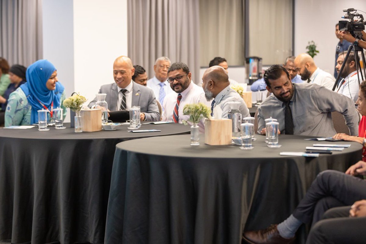 MaleCitymv's tweet image. Mayor @adamazim at The inaugural First Responders Forum 2024 began today, held by MRC and @NDMAmv with the support of the #SPRINGproject.