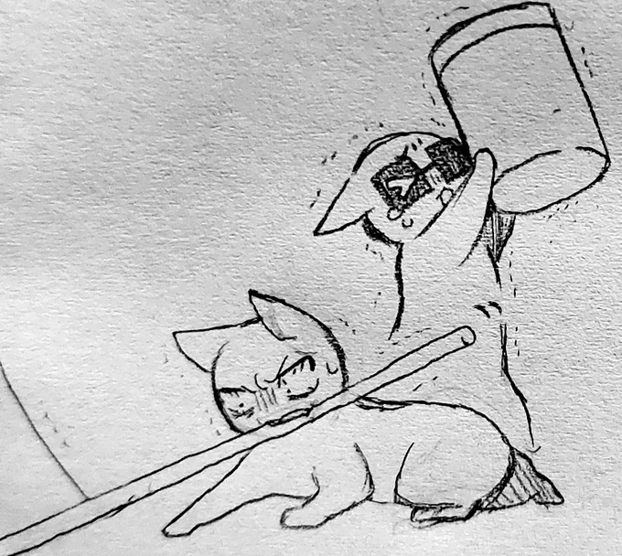 猫の日なんだし、今日くらい戦わなくてもいいと思うんだ^^ 