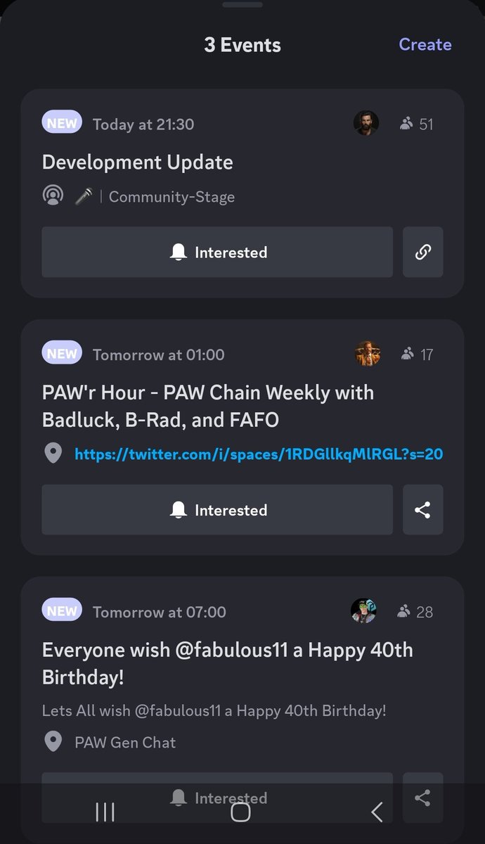 Make sure to join @PawChain's discord for updates and questions 👀

Looks like we have 'Development Update' today, so hop-in and join with the conversation 💯

$PAW #PAWSwap #PAWChain #Web3 #Blockchain #AMA #DeFi #TwitterSpaces