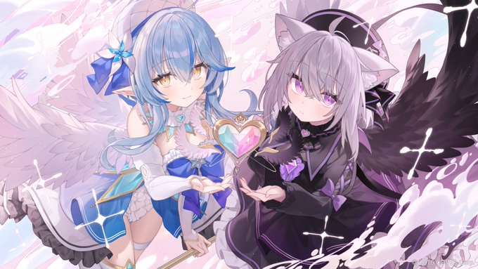 【お仕事】Lukewarm / 猫又おかゆ × 雪花ラミィ (cover) にてイラスト描かせていただいていました、、!↓↓↓↓↓↓↓↓↓↓↓↓↓↓↓↓↓↓↓↓↓↓↓↓↓↓↓↓↓↓↓↓ 