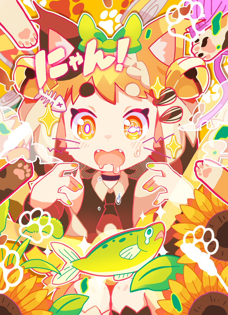 sowasowart's tweet photo. 🐱にゃんこデー🐱
#猫の日 https://t.co/ioXG5A01VO
