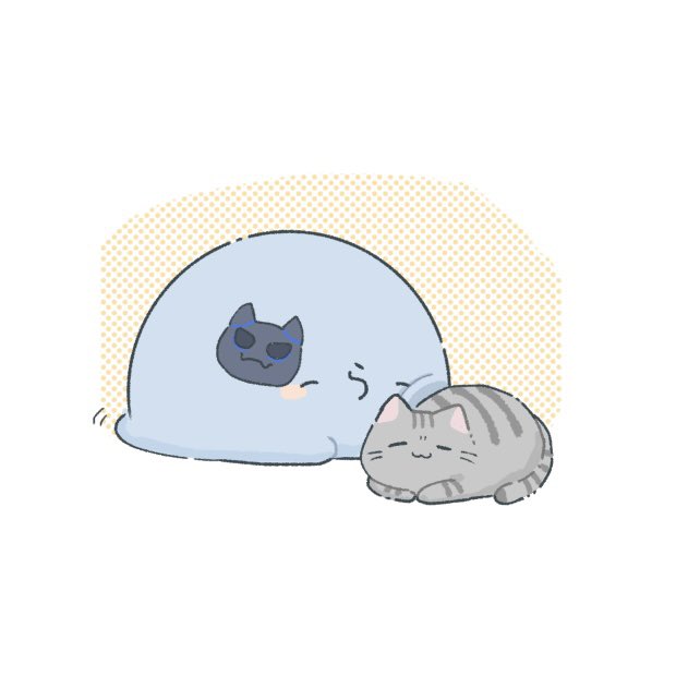 「黒猫 閉じた口」のTwitter画像/イラスト(新着)｜2ページ目