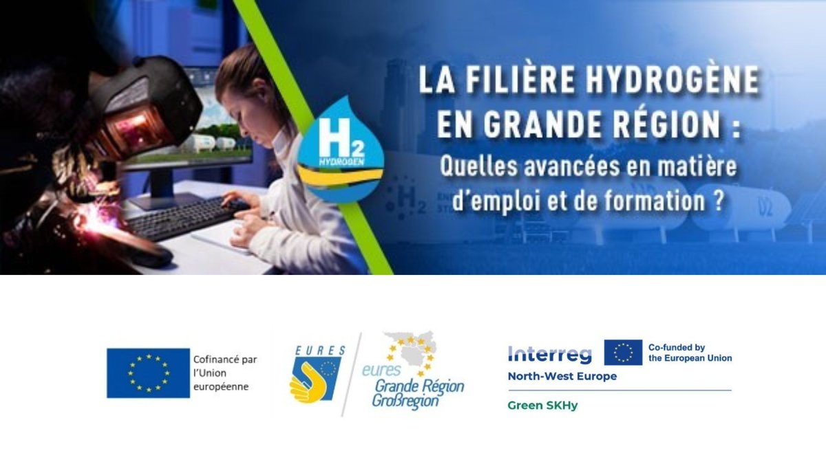 📅 The #GreenSKHy project is organising its first transnational event on March 19 in Metz, France! #GreenSKHy aims to enhance the development of #hydrogen solutions in NWE by promoting career opportunities and boosting skills. ↪ buff.ly/4bPesnx