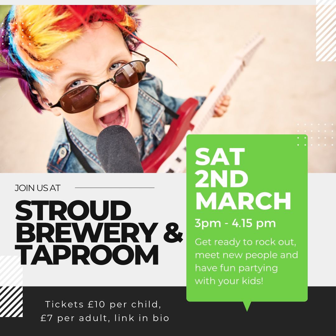 Not long to go @StroudBrewery @stroudlife @stroudnews @StroudDC kids rock gig!