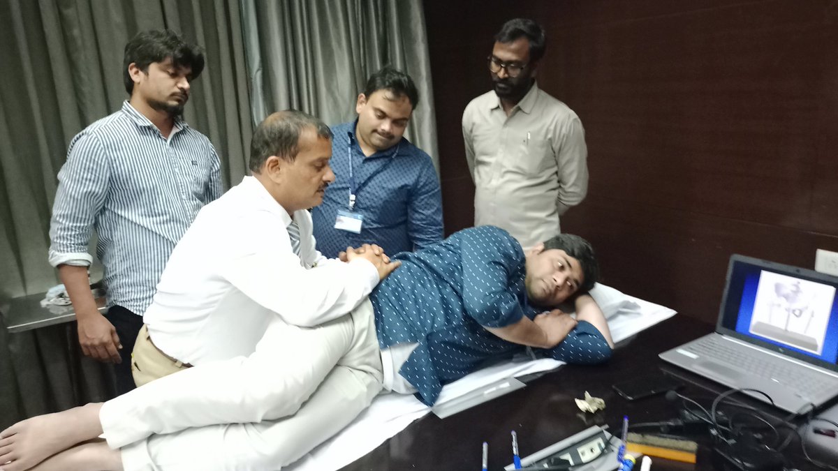 physiomohanty's tweet photo. COMPLETED RESOURCING MANUAL THERAPY COURSE ON LUMBO PELVIC DYSFUNCTIONS ON 17TH FEB AND MYOFASCIAL RELEASE TECHNIQUES ON 18TH FEB AT HYDERABAD, TELANGANA.
#mtfi #mtficourse #manualtherapycourseinindia #physiocourses #drumasankarmohanty https://t.co/gNMadjGlGC