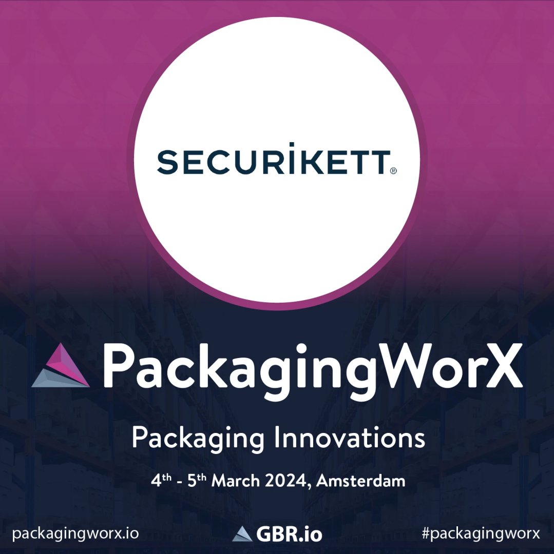 Securikett's tweet image. See you in Amsterdam!
We are taking part in Packaging Innovations Congress #PackagingWorX and look forward to many interesting business meetings.

Meet us in person at these events: bit.ly/3upsLOL

#securitylabel #securityseal #brandprotection #productprotection...
