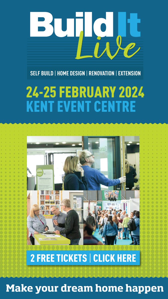 tyearchitects's tweet photo. Come and see us this weekend at the Build It Live Show at the Kent Event Centre. We are on stand B6.

Come and talk to one of our experienced architects about your project!

Take a look at our website for inspiration too.
https://t.co/zkEgLNTTIO https://t.co/i5Q0we6zPt