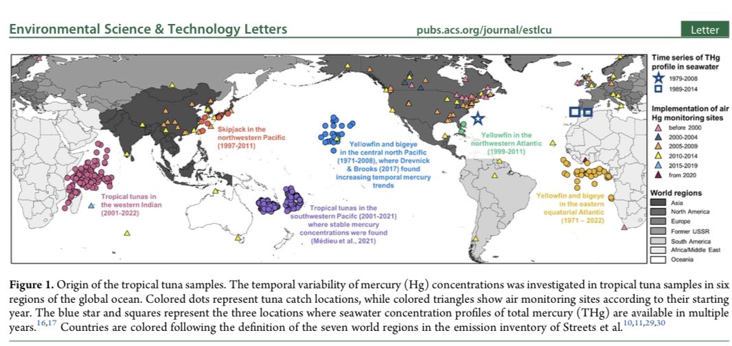 50 years stable #tuna #mercury levels in the global #ocean