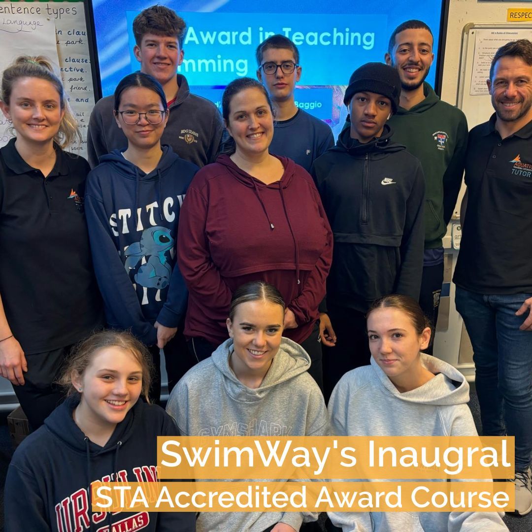 SwimWay’s Inaugural STA Accredited Award Course swimway.co.uk/blog/sta-accre… #SwimWay #STAAccreditedAwardCourse #AquaticTrainingCourses #SaferSwimmers #SkilledSwimmers #DiverseLearning #AquaticInstruction #ComprehensiveTraining #TransformativeLearning #NewSwimInstructors #WaterSafety