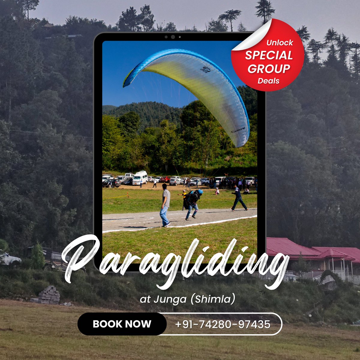 TGlideinn's tweet photo. Paradise awaits above the clouds..

#theglideinnshimla #Theglideinnjunga #adventurelovers #adventuretime #ParaglidingInShimla #theglideinn #shimla #campinglife #paragliding #Theglideinnjunga #adventuredestination #rechargerebootrefresh #wildernessadventure #wildernesscamping https://t.co/2ZL8qDPjTg