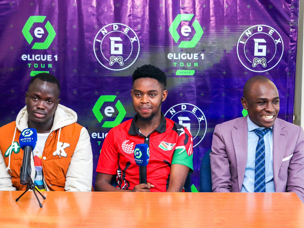 I had the pleasure of attending the launch of #eLigue1KE. This year's competition is bigger and better with the inclusion of mombasa and Nakuru. Register @IndexG_ bio for a chance to win a fully paid vip trip to France Courtesy of @Ligue1_ENG 

#esports #gamers #fc24 #eLigue1Tour