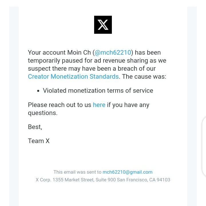 mch62210's tweet photo. Dear @elonmusk
and @X management 
I request that you kindly review my appeal and resume this account @mch62210  as soon as possible. @mch62210  values the X platform and community and does not intend to harm or offend anyone with tweets.
Yours sincerely.
@mch62210 

#greatpause2024
