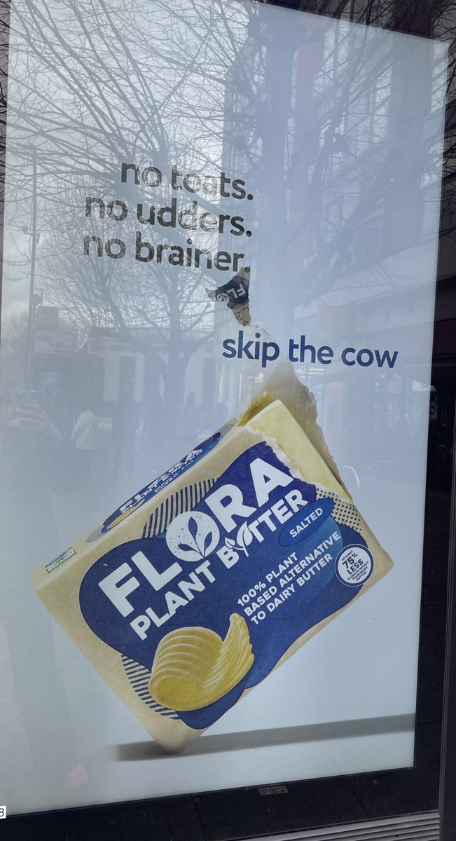 No teats.
No udders.
No brainer.

Skip the cow 🐮 🌿

#FebruDairy #DairyFree #DirtyDairy #DairyIsScary #Vegan #AnimalRights