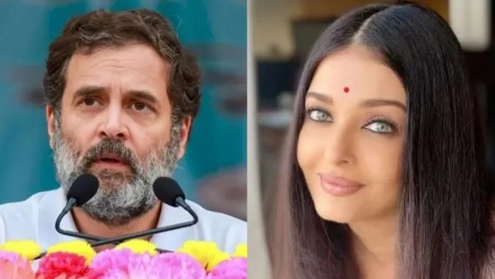 NewsAlgebraIND's tweet photo. HUGE 🚨 Karnataka BJP says "Rahul Gandhi's slur against Aishwarya Rai is an insult to Kannadiga pride".

Karnataka BJP comes out in support of Aishwarya Rai after Rahul Gandhi’s ‘Dancing Aishwarya Rai’ remark.

It states "Aishwarya Rai, a Kannadiga, is a self made & successful woman."

"Frustrated by constant rejections by Indians, A fourth-generation dynast, with zero achievements,  has sunk to a new low of demeaning India's Pride Aishwarya Rai." - K'taka BJP releases statement ⚡