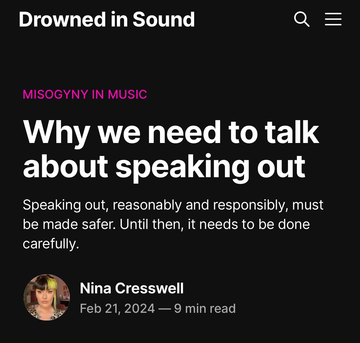 If something happened to you, would you know how to speak out? If 6.54m women have experienced sexual violence, why do so few post online? Nina Cresswell worked with @GoodLawProject to win a landmark case and explores NDAs, Anti-SLAPPs, libel, defamation and more 🧵 1/2