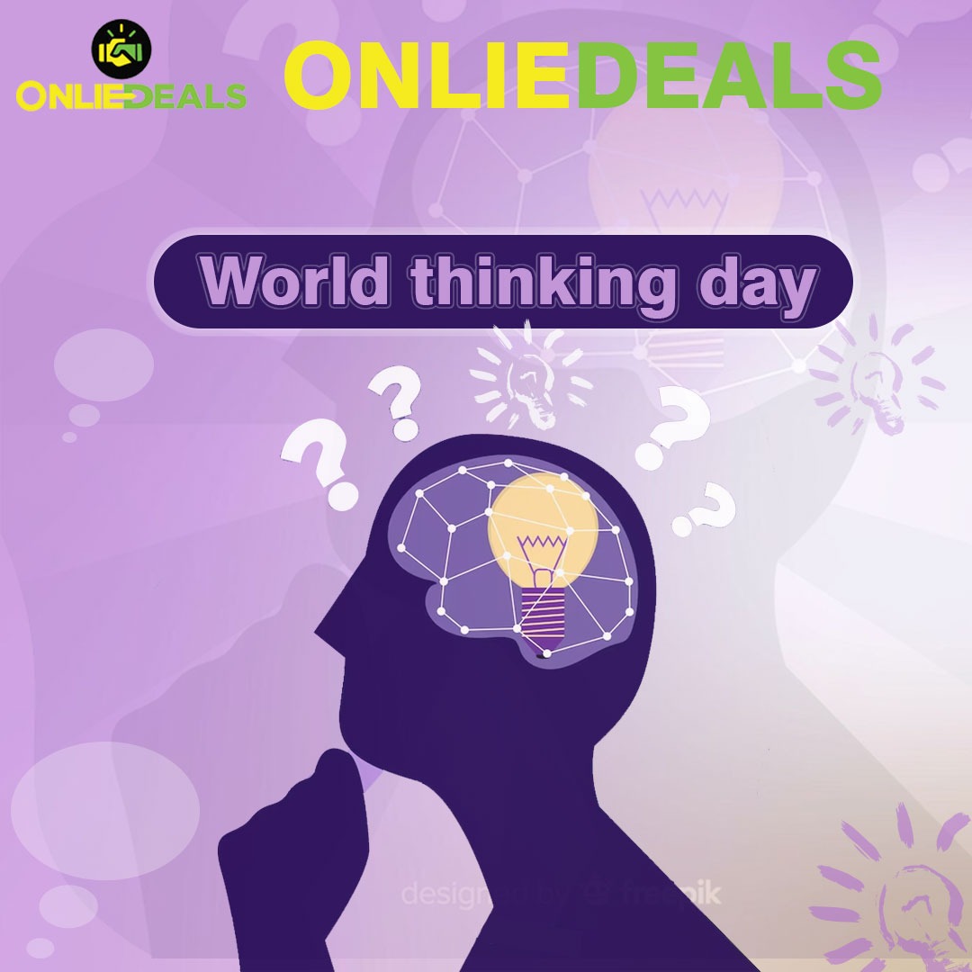 onliedeals's tweet image. World Thinking Day is celebrated annually on February 22nd. It is a day that encourages Girl Guides and Girl Scouts from around the world to think about global issues and take action to make a positive difference. #onliedeals #happyworldthinkingday
