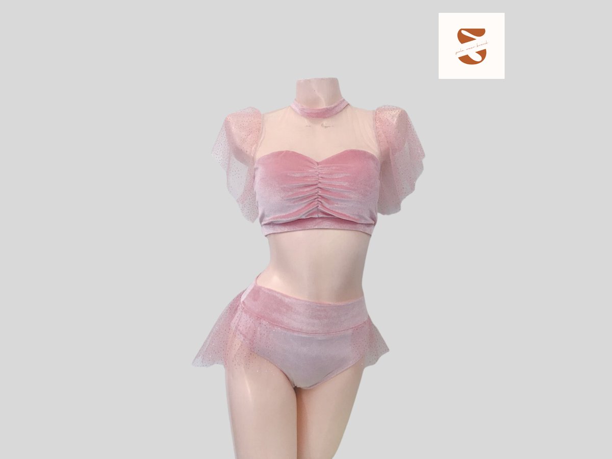 shiningdance21's tweet photo. soft pink color is sweet 🥰 #polewear #poledance #poleoutfit #poledancing #poledancer #dancewear https://t.co/fvTZasLZkY