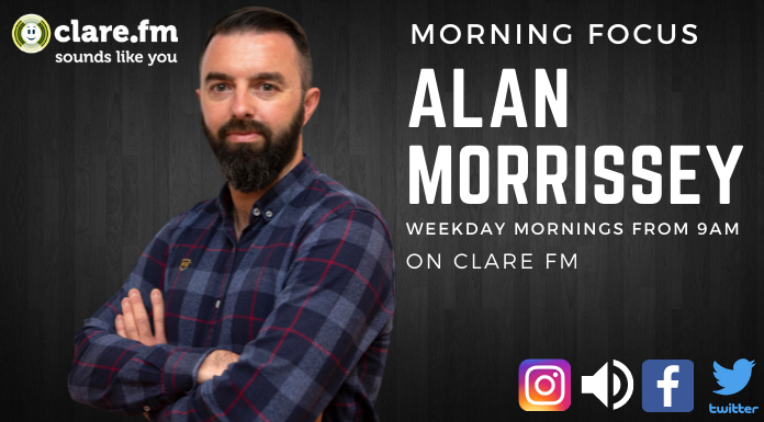 ClareFM's tweet photo. Coming up on Morning Focus from 9am...

➖We'll hear how some disabled children endure seclusion and suffer restraint at school

➖O'Curry's GAA Club in Carrigaholt: A special tournament being hosted in memory of a former player

➖Advice on helping children to cope with stress https://t.co/B5jBTHfbDX