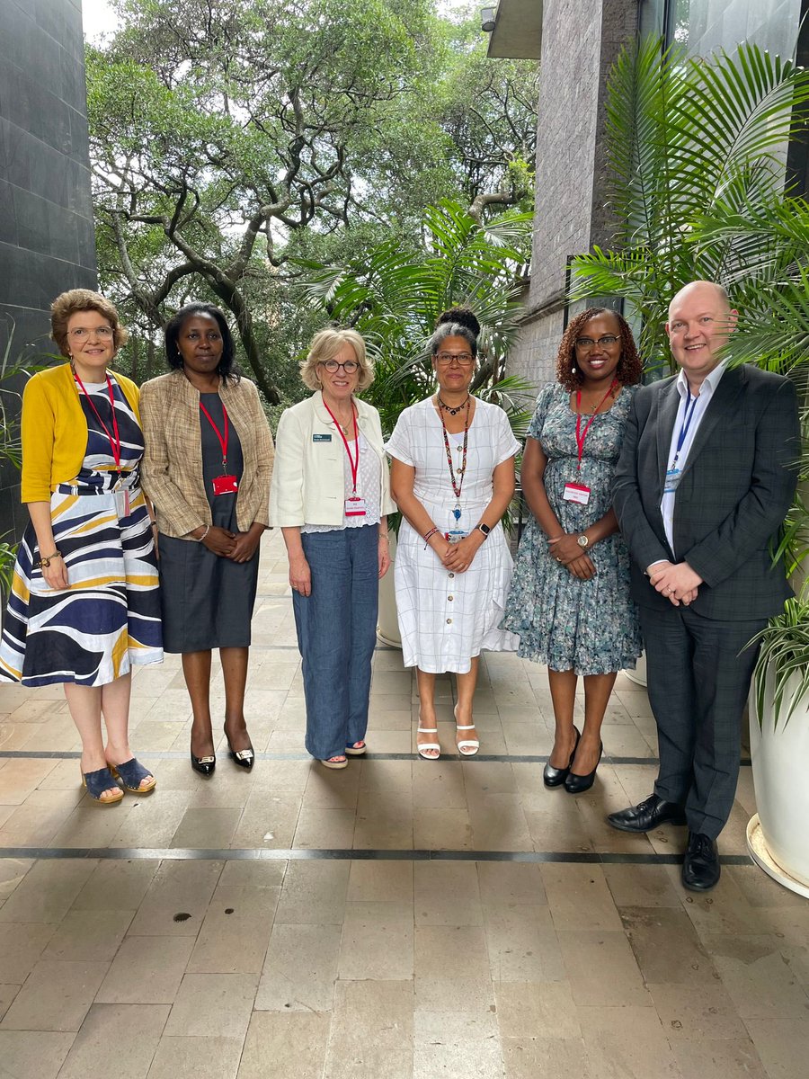 Thank you @Eduarda_Mgray and team for hosting us at British High Commission, Kenya @UKinKenya with @AnneNje66116888 @julia_downing @EdnaTallam to discuss our partnership project KenyaN&MLeaders @DHSCmedia @FNightingaleF @THETlinks @ArranRogers @RBNHSFT @kenma_uk @NorthNatasha