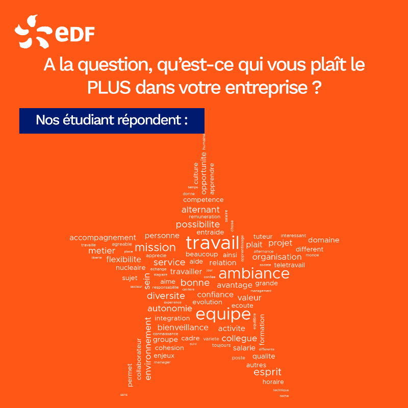 edfrecrute's tweet photo. En 2023, +90% de nos alternants recommandent EDF !

💼+ 4 000 offres d'alternance/an
📊95% de chance d'obtenir votre diplôme!
✨Des missions passionnantes à responsabilités

En 2024, rejoignez EDF pour une alternance qui fait la différence!
#Alternance2024