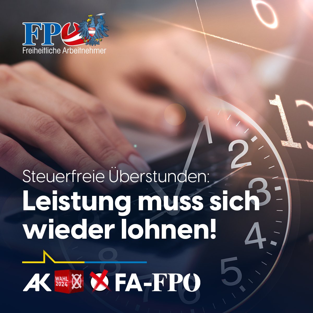 FA_FPOE's tweet photo. Viele Branchen klagen über einen Mangel an Arbeitskräften. Kein Wunder: Die Höhe der vereinbarten Löhne ist zu wenig. Daher fordern wir, die Überstundenbesteuerung aufzuheben.
https://t.co/Wr4BzvZ7Bz https://t.co/XYM0BSP6RU