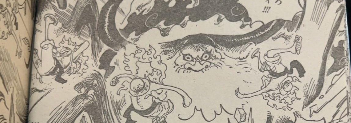 Is saturn tripping balls or am I, no way I'm seeing 3 different gear 5th luffys 😳 
#ONEPIECE1108 #ONEPIECE1108spoiler