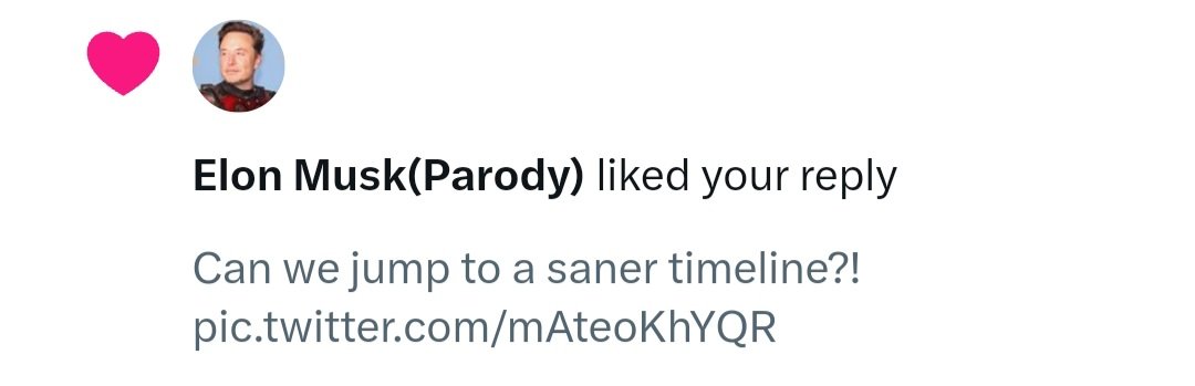 LibertyIGWT's tweet photo. @ElonMuskAOC Do you know how many of these 'likes' I get every day?! Lol. 😄 #EMBots https://t.co/OGOuaotLoQ