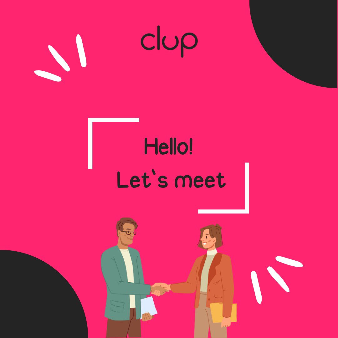 Hello! Let’s meet on clup.com🫶🏻 #clup #instagram #socialmedia #hello #signup #meet