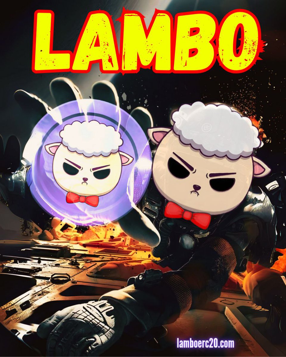 Sato_delta's tweet photo. Degens will echo with hype and excitement as $LAMBO and his flock unleash their token into the wild crypto landscape
#Lambo
π₯π₯.
@erc20_LAMBO
#LAMBOTOKEN
#CryptoNews
#Erc20
#DELTAMARKETING https://t.co/eLKmq1Nvfh