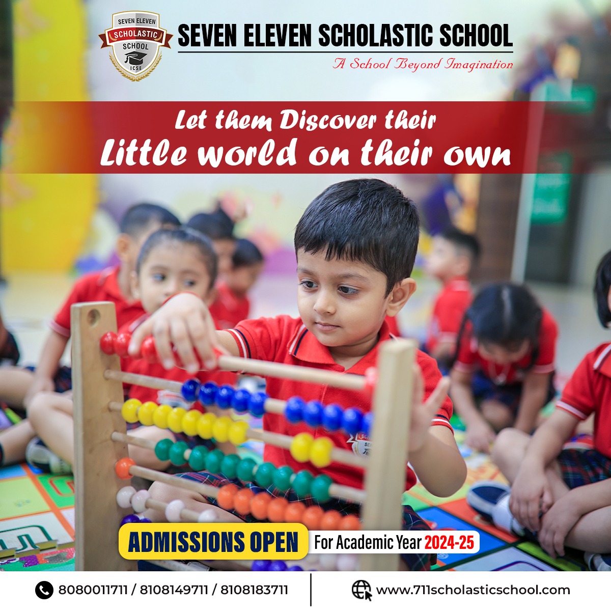 711scholasticS's tweet photo. Where little minds spread their wings, exploring and discovering their own little world of knowledge, curiosity, and imagination.

Admissions open for Academic Year 2024-25
+91 8108183711 | +91 8108193711
#scholastics #sess #education #icse #10yearsofsuccess #students #miraroad https://t.co/ONDb83kQYs