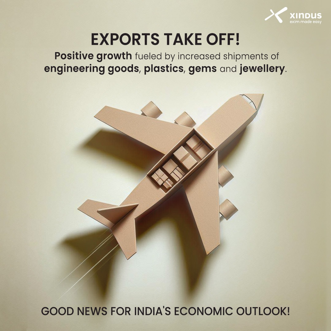 XindusTrade's tweet photo. Witness the recent transformations in India's #trade landscape, signaling positive shifts. December'23 brought noteworthy movements in #imports &amp; #exports, offering glimpses into our #economic landscape. Stay tuned for updates on these developments through our economic snapshots! https://t.co/mYkuKd9cQI