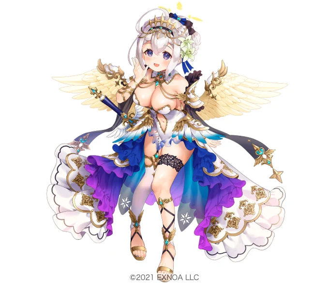 「エンジェリックリンク」にて、ミカエル(2.5th)を描かせていただきました!よろしくお願いいたします…#エンクリ 