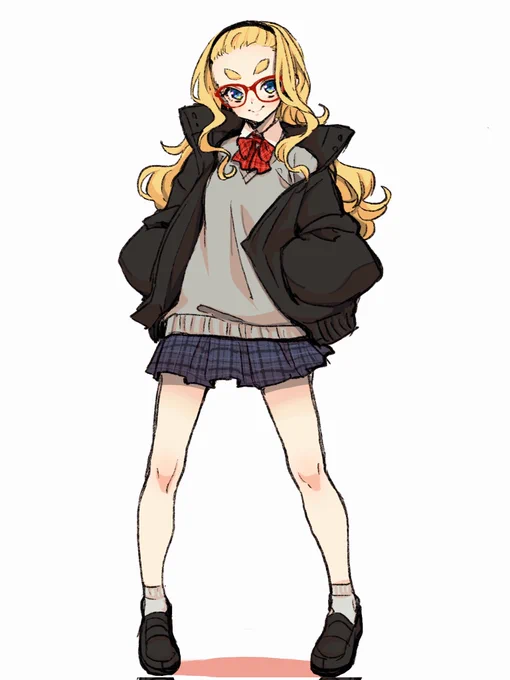 立ち絵の脚が好き 