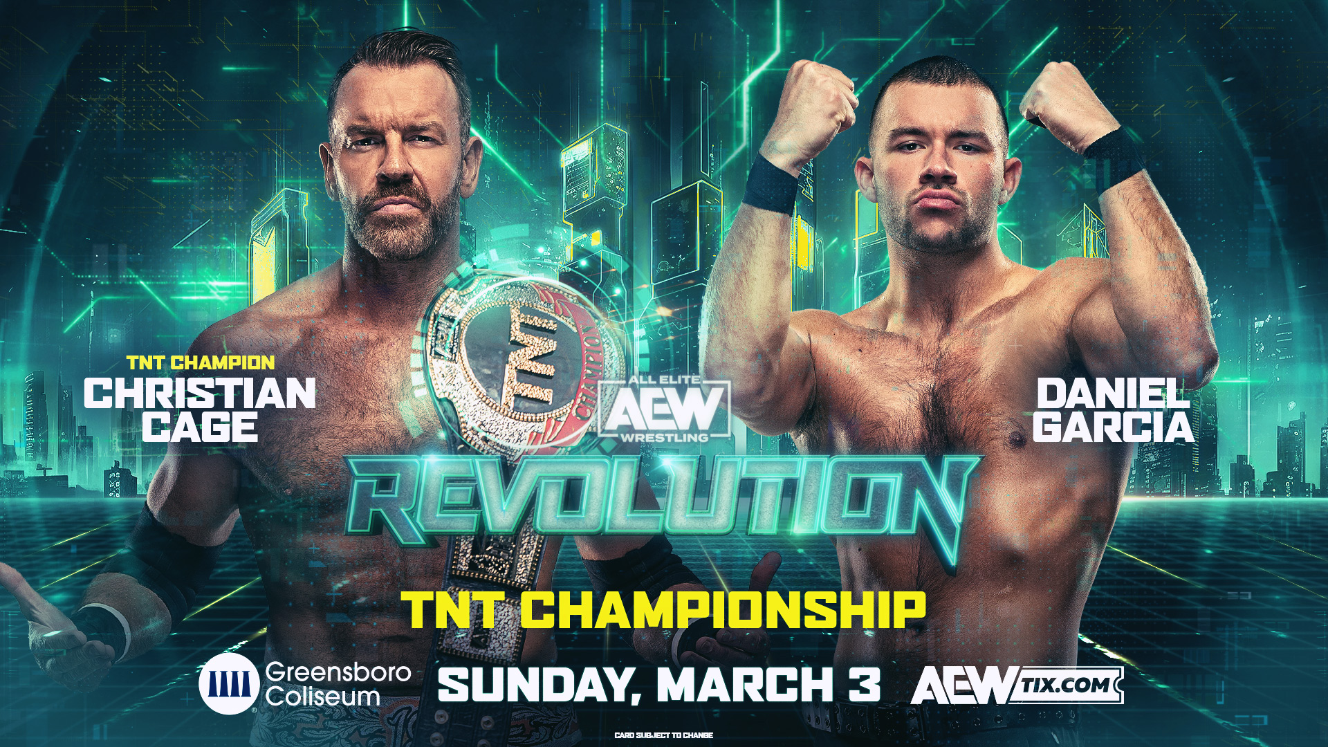 Cartelera AEW Revolution 2024 TIM Wrestling