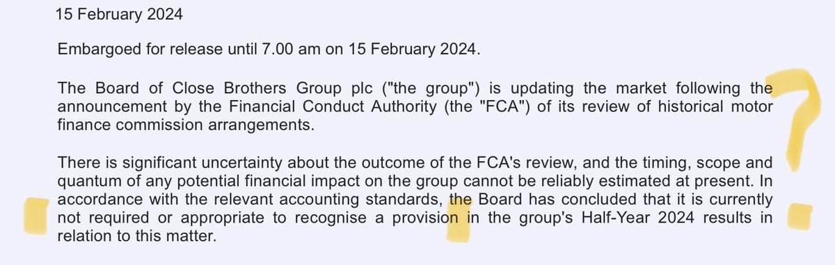 rhomboid1MF's tweet image. #CBG &amp;amp; #LLOY have diametrically opposed views on the need for an FCA related provision…#LLOY apparently welcome the opportunity of spaffing ~£450m of shareholders money too🙄