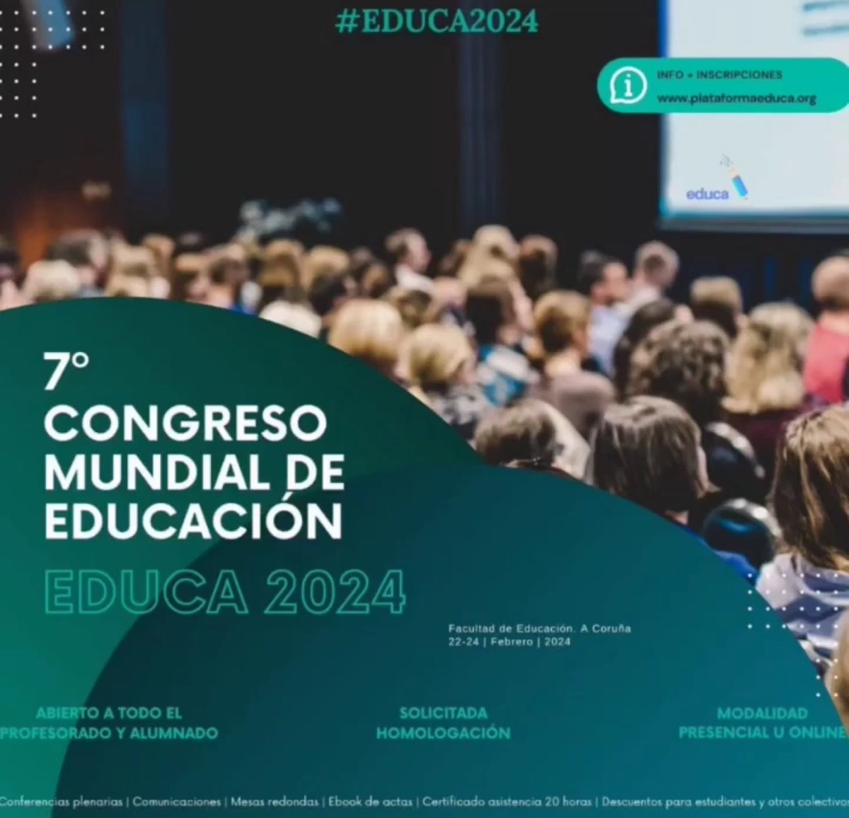 Nos vemos mañana en #LaCoruña ;Sport Vs Bullying no podía faltar en el Congreso Mundial de la Educación (EDUCA 2024 @educa_s ) Después de un año de periplo por toda #España y más de 10.000 jóvenes de impacto social directo, la campaña de la @fundacionjerogarcia desembarca en