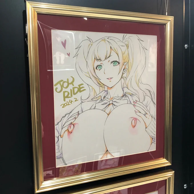 TAG秋葉原で開催中の合同企画展に参加してます。イラストと直筆色紙の展示、複製イラスト&アクリルボードの受注販売も行っています。2月25日(日)マデ 