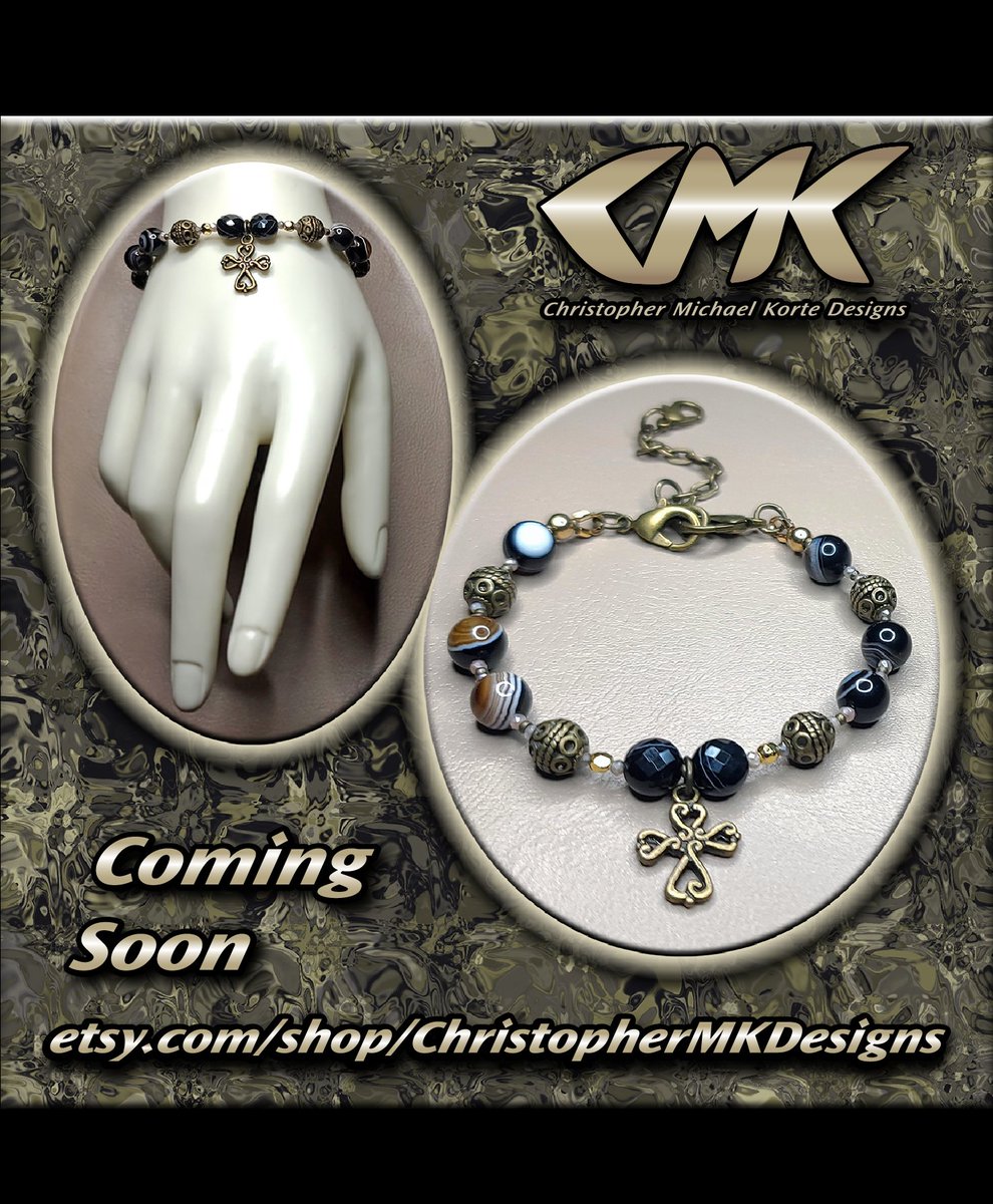 etsy.com/shop/Christoph…
#jewelrydesigner #OnyxBracelet #onyx #sardonyx
#onyxjewelry #agatejewelry #agate
#tuxedoagate #brassjewelry #brass
#Cross #faith #goldplatedjewelry