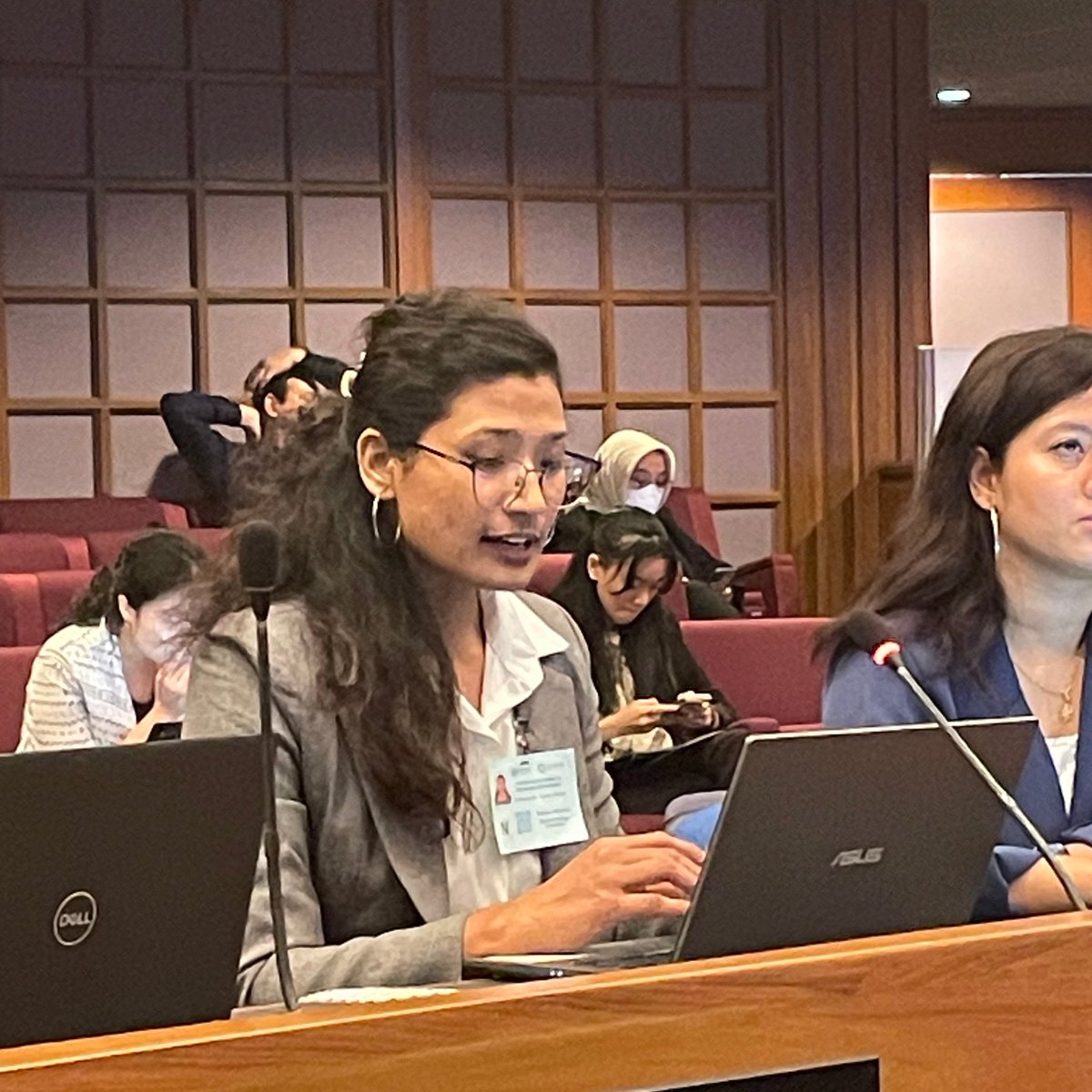 'The Asia-Pacific continues to feel the socio-economic impacts of COVID-19 , manifested in the biggest cost-of-living crisis of the century.' 'The resulting challenges have mostly affected people with the least resources and opportunities.' - Sushma, @BeijingBbc #APFSD @AP_RCEM