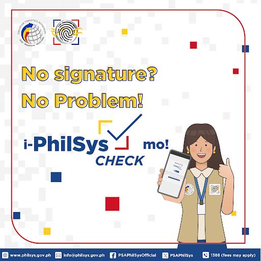 psancrpo2's tweet photo. 𝐖𝐚𝐥𝐚𝐧𝐠 𝐩𝐢𝐫𝐦𝐚? 𝐖𝐚𝐥𝐚𝐧𝐠 𝐩𝐫𝐨𝐛𝐥𝐞𝐦𝐚! 𝐈-𝐏𝐡𝐢𝐥𝐒𝐲𝐬 𝐂𝐡𝐞𝐜𝐤 𝐦𝐨!
Sa PhilSys Check, matitiyak na authentic ang PhilID o ePhilID. Check sa https://t.co/UEBQ2U5m7B , #PhilSysCheck https://t.co/aCHjJeH2H4
#PhilSys #IDNatinTo #PhilID #ePhilID https://t.co/vflWgYdeIE