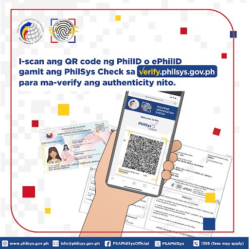 psancrpo2's tweet photo. 𝐖𝐚𝐥𝐚𝐧𝐠 𝐩𝐢𝐫𝐦𝐚? 𝐖𝐚𝐥𝐚𝐧𝐠 𝐩𝐫𝐨𝐛𝐥𝐞𝐦𝐚! 𝐈-𝐏𝐡𝐢𝐥𝐒𝐲𝐬 𝐂𝐡𝐞𝐜𝐤 𝐦𝐨!
Sa PhilSys Check, matitiyak na authentic ang PhilID o ePhilID. Check sa https://t.co/UEBQ2U5m7B , #PhilSysCheck https://t.co/aCHjJeH2H4
#PhilSys #IDNatinTo #PhilID #ePhilID https://t.co/vflWgYdeIE