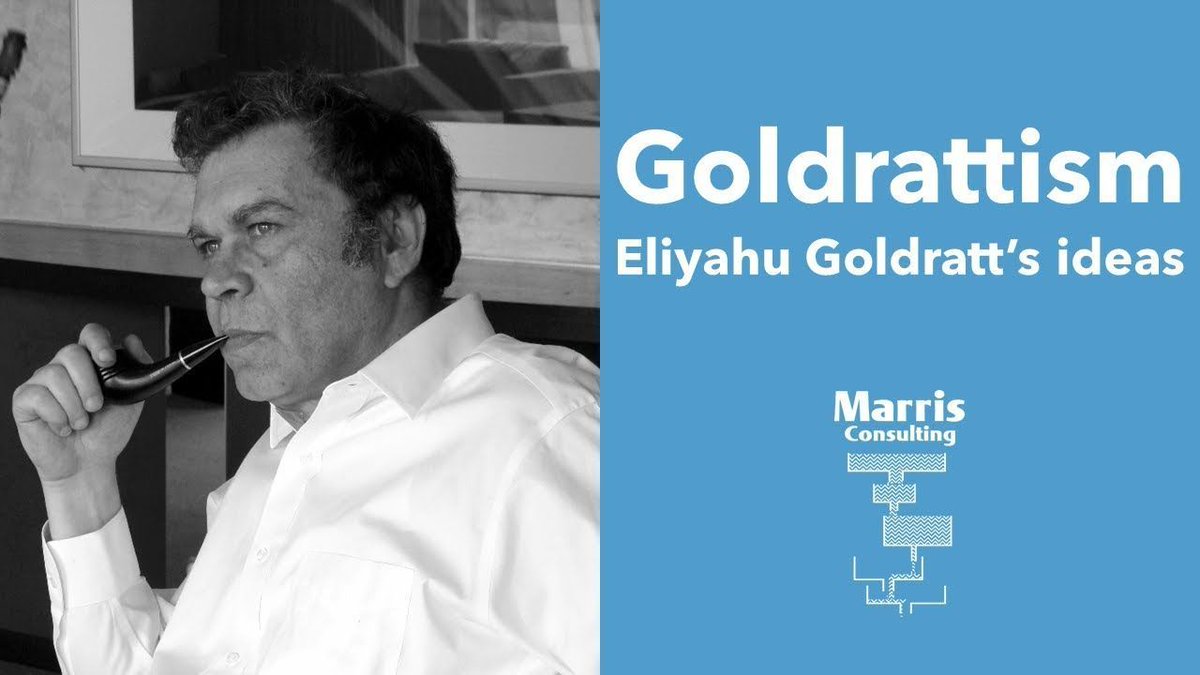PMarris's tweet photo. In this video, Philip Marris presents the different components developed by Eliyahu Goldratt. Which explains the basics of the Theory of Constraints (TOC) applied to operations. However, his work covers a lot of other topics
https://t.co/OA5epekzOb
#Goldrattism #TOCPA https://t.co/aN1DZgPC4Y