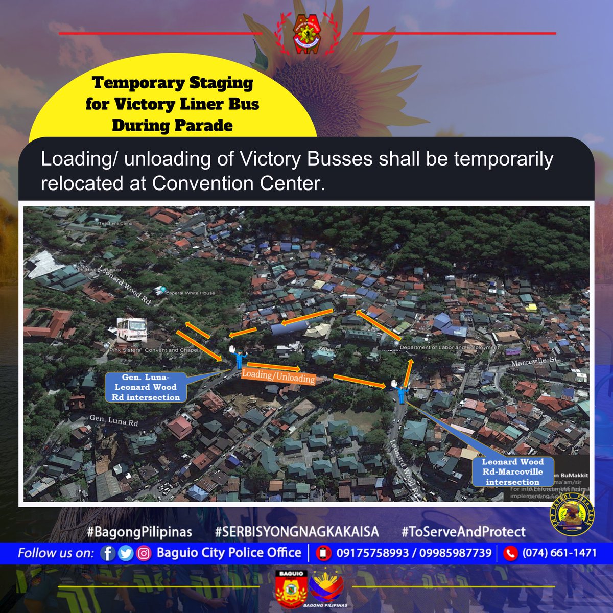 🚦 TRAFFIC ADVISORY 🚧

Due to a rerouting scheme, all PUJs and buses in affected areas will be temporarily relocated, and certain streets will be off-limits from 5:00 AM until declared clear.

ALL VEHICLES ARE ADVISED TO FOLLOW THE REROUTING RULES.

Please be guided. 🚗🚌🚚