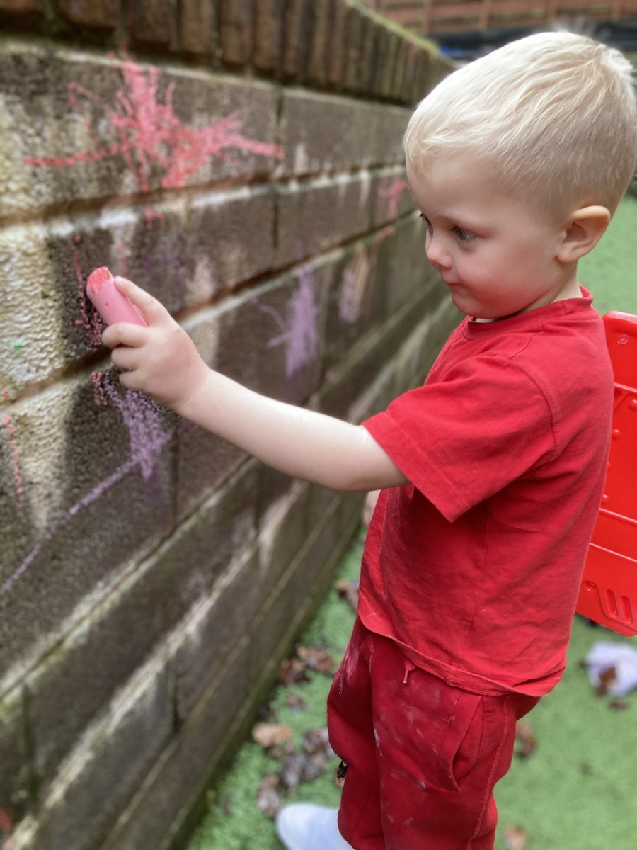 RougemontSchool's tweet image. Pupils have got straight back into nursery life after half term enjoying their new topic, Nursery Rhymes! Twinkle, Twinkle Little Star is a big hit. Our pupils have been using the Caterpillar Garden to do mark making with chalk!
#RougemontReady
#ASchoolForLife