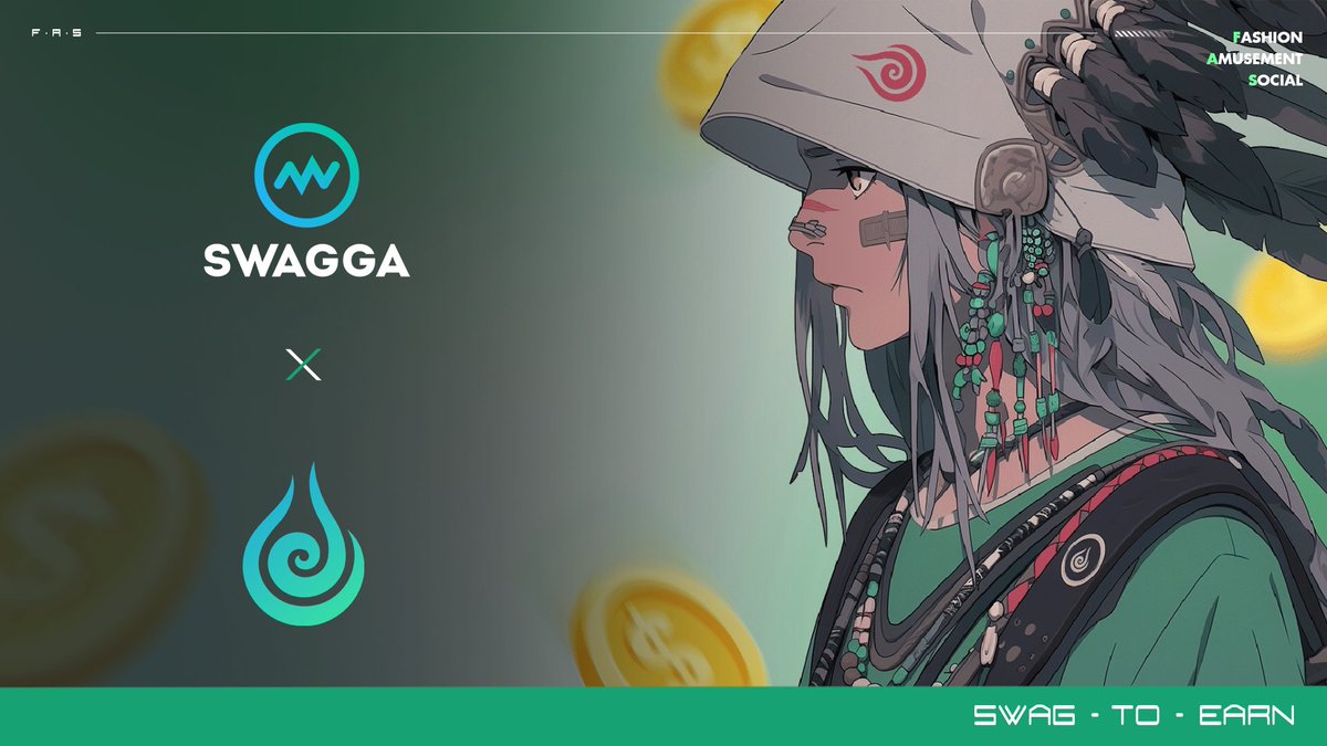 🎉Partnership Announcement🎉
🚀SWAGGA × Azen Network🚀

🤩Thrilled to team up!

✨<a href="/SWAGGA_Meta/">SWAGGA</a> is seamlessly integrating AI and encryption technologies, aiming to visualize and monetize all users’ social and entertainment activities, delivering not only emotional value but also