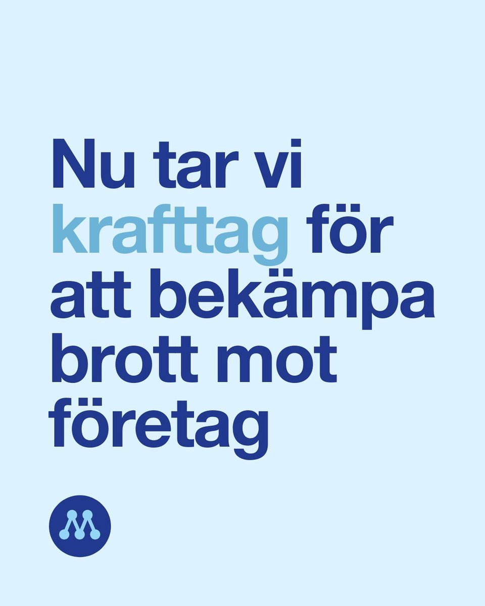 moderaterna's tweet photo. Alla ska vara trygga att bedriva företag i Sverige.🧵 https://t.co/pmUw9MdxAt