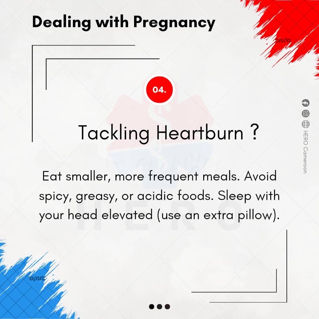 HeroCameroon's tweet photo. Pregnancy can bring joy, but also some discomforts like heartburn and back pain. Here are some tips to manage them:
#Pregnancy #Pregnancytips #maternalhalth https://t.co/Mj4YPoDXPa