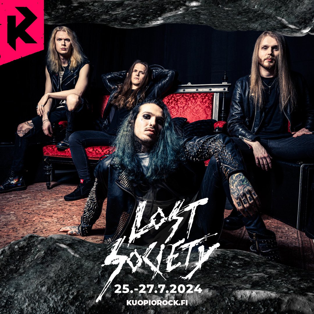 LostSocietyFI's tweet photo. LOST SOCIETY will be inciting riots at Qstock and Kuopiorock this summer 🔥
#LostSociety #Qstock #Kuopiorock https://t.co/q6Ehkn8A8H