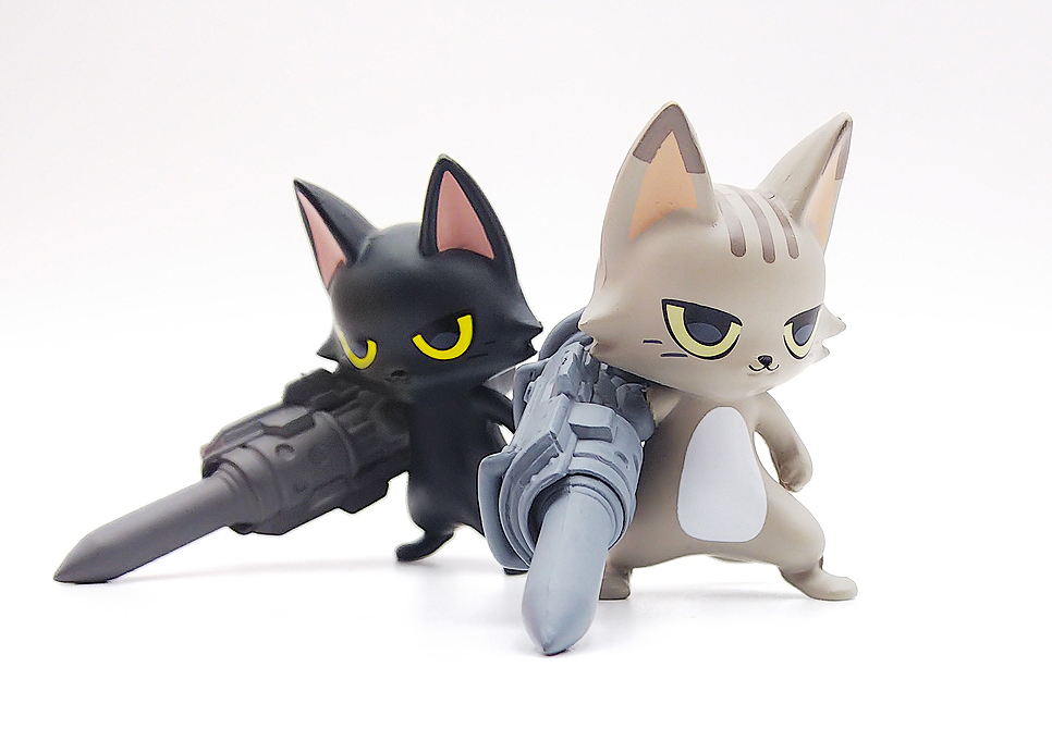 ジョン　ホワイト　キューピー黒猫かぶり うちの黒猫 | カプセルコレクション | 株式会社ターリン