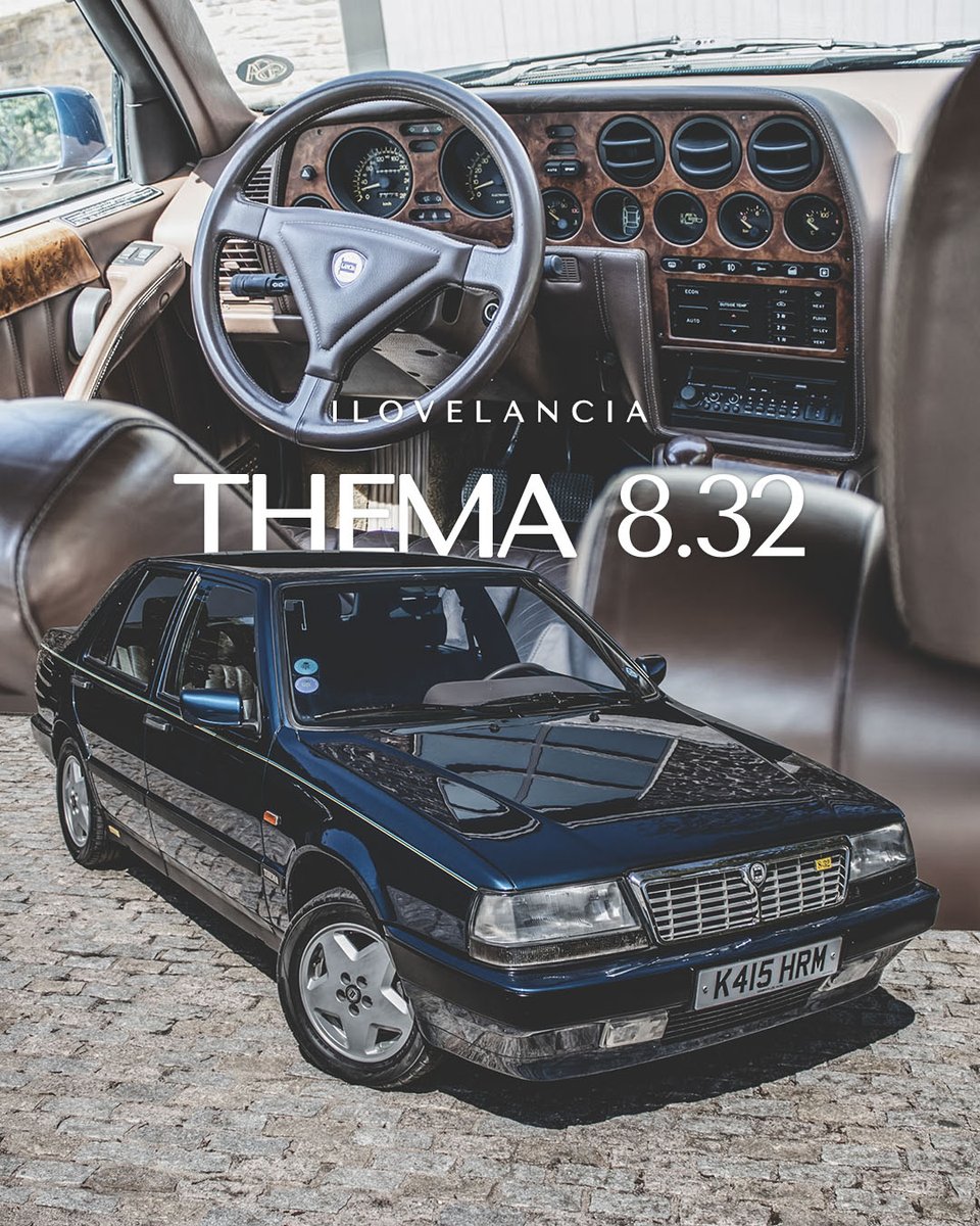 LANCIA THEMA 8.32 Photo credit: @collectingcars_ #lancia #ilovelancia #lanciathema